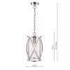 Lampa Wisząca Na Łańcuchu LAURA ASHLEY BECKWORTH LA3707566-Q DAR LIGHTING
